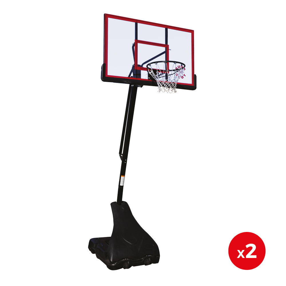 2 x Sure Shot ProJust Portable Units with Acrylic Backboard