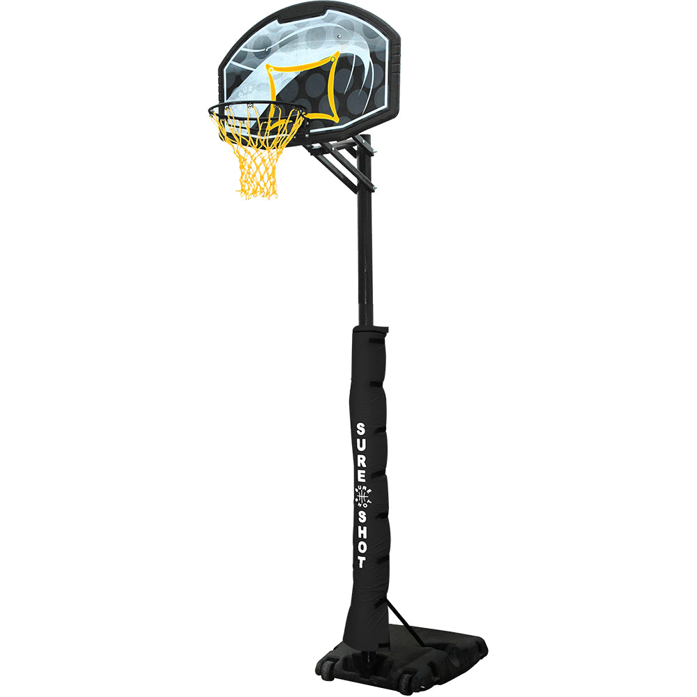 Sure Shot Quick Adjust Portable Colour Backboard Basketball Unit