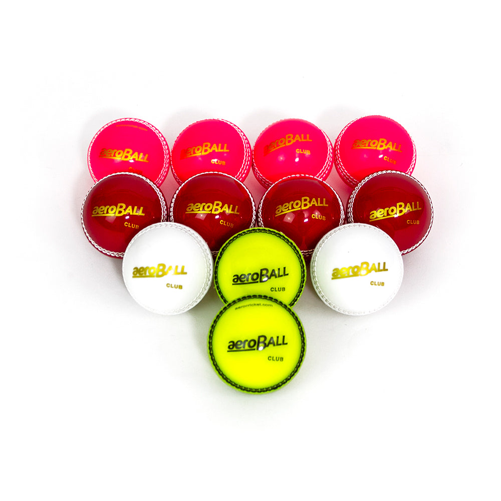 AeroBall Club Mixed Colour Set of 12