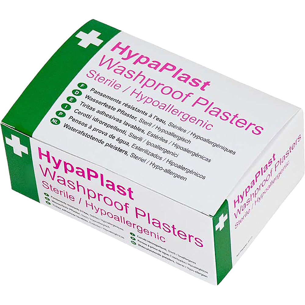 100 Assorted Clear Washproof Plasters