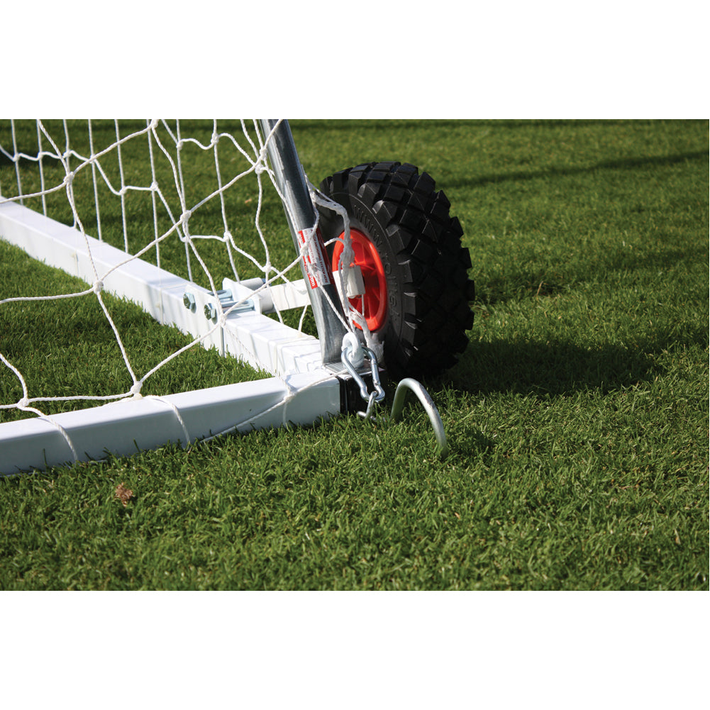 Flip-Over Wheels for Freestanding Posts