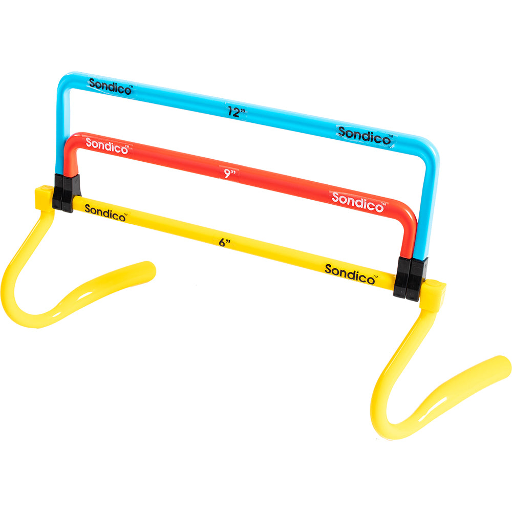 Sondico Height Adjustable Training Hurdles (Set of 6)