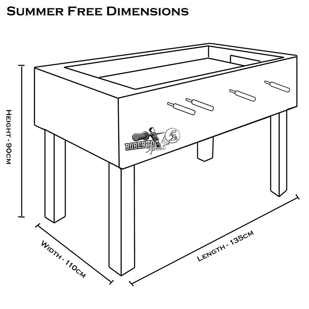 Roberto Summer Free Pro Table Football Table