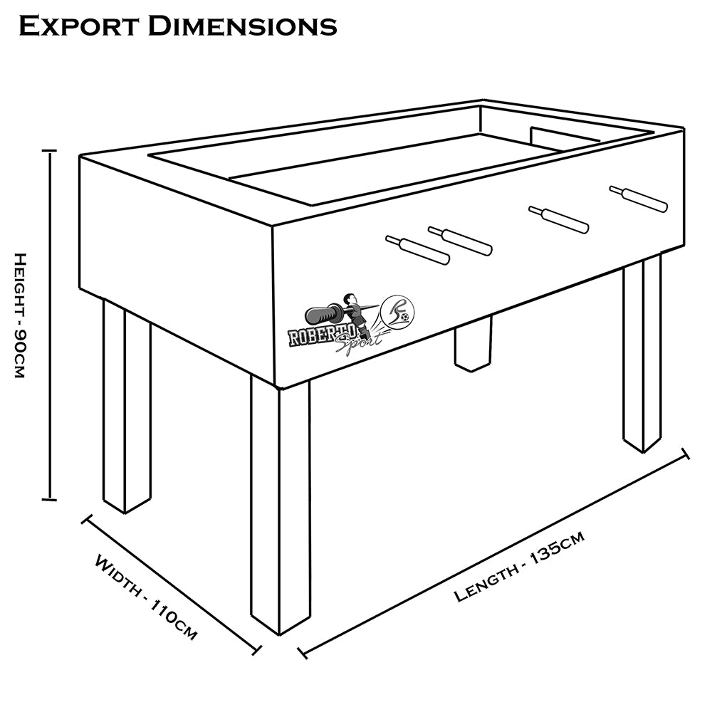 Roberto Export International Coin Up Table Football Table