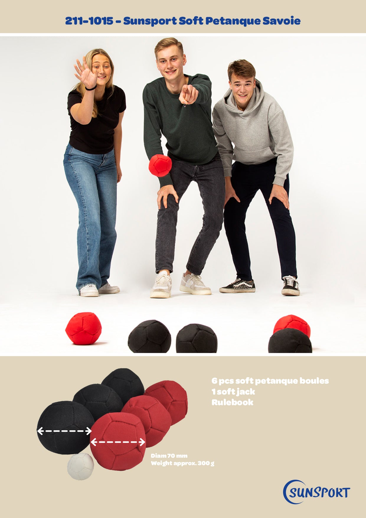 Sunsport Soft Petanque Set