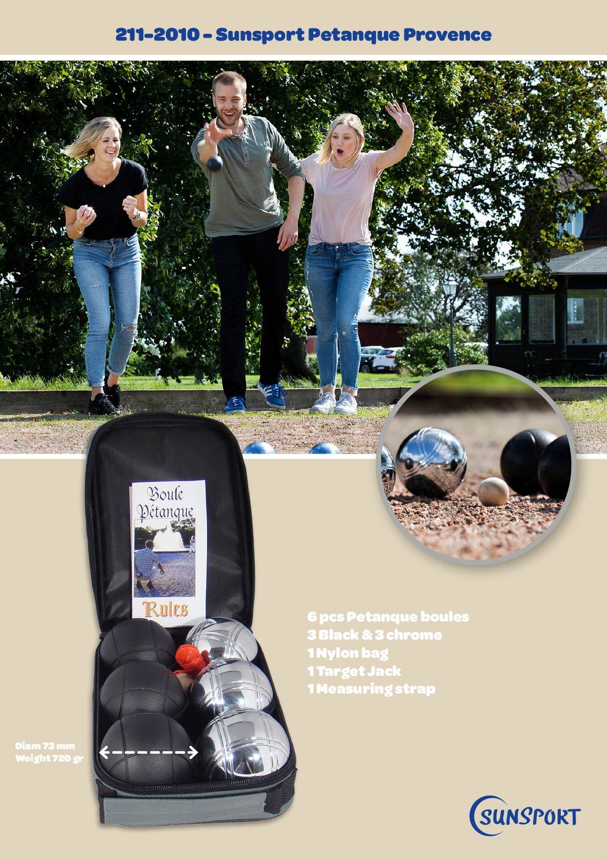 Sunsport Petanque Set