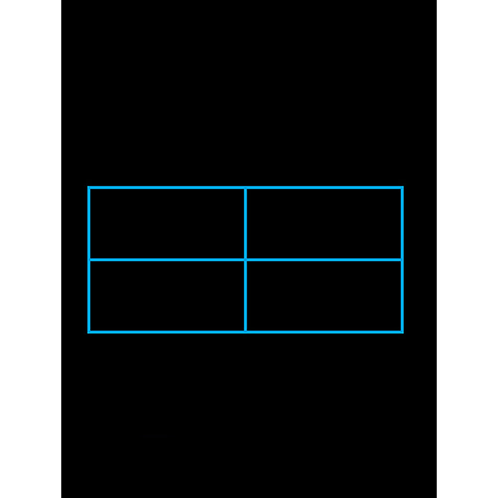 Short Tennis Marking - 12m x 6m