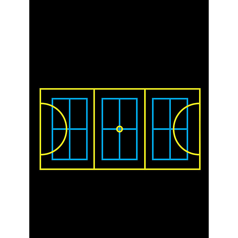 Netball & Short Tennis Marking - 30 x 15m