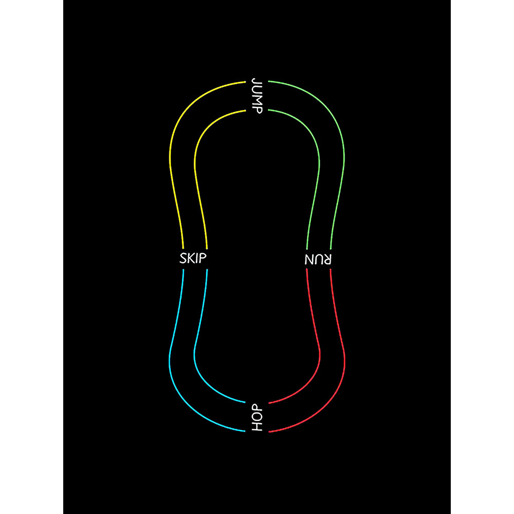 Fitness Circuit Marking - 10 x 5m