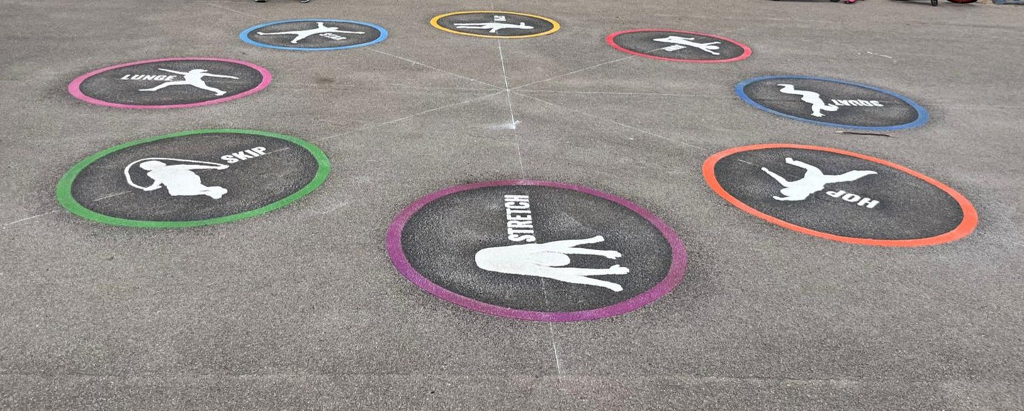 Fitness Circle Marking - 5.5m diameter
