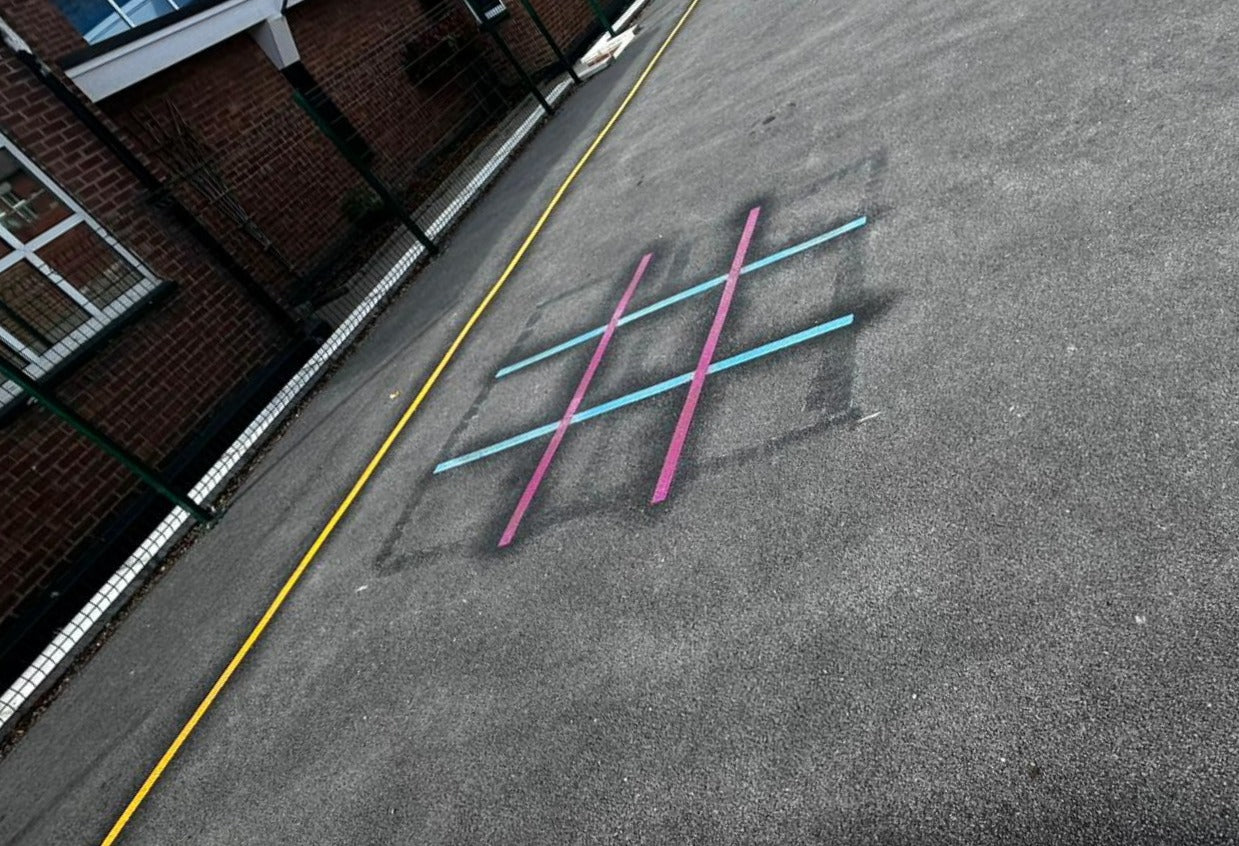 Noughts & Crosses Marking - 2 x 2m