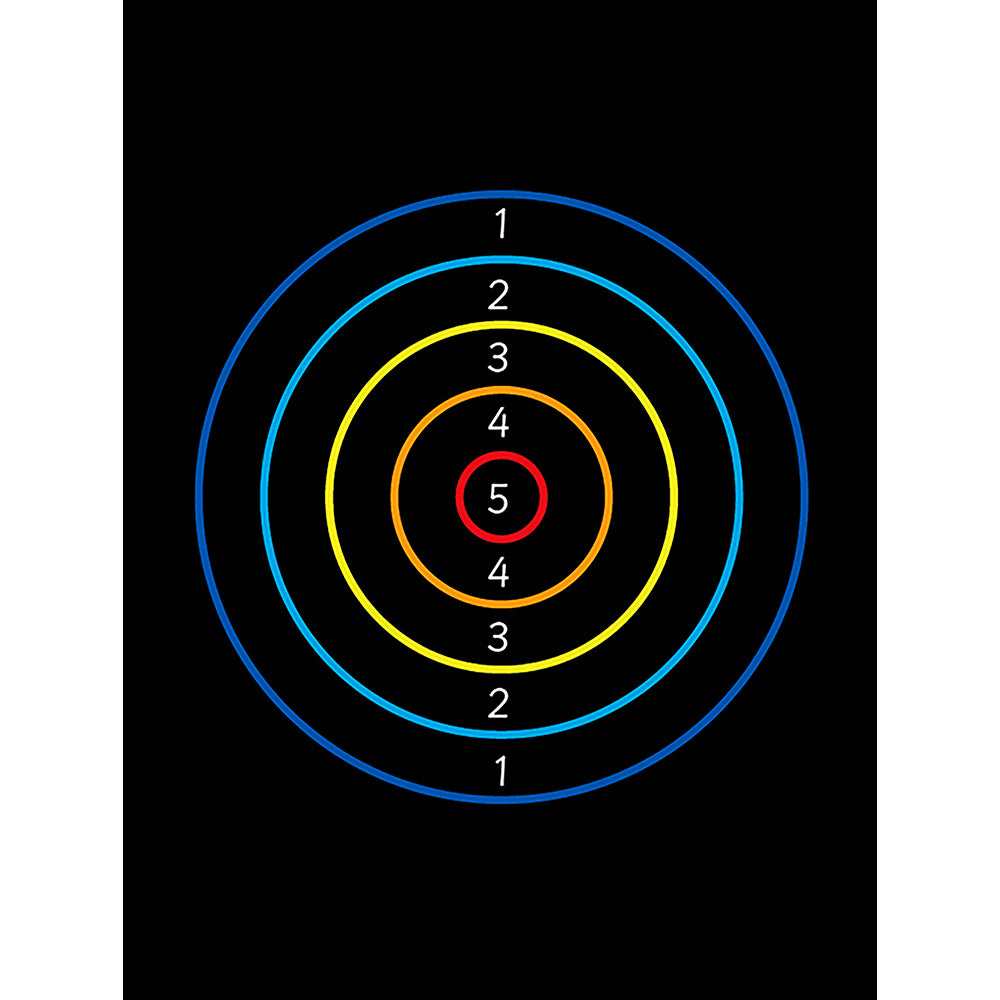Number Target 5 Marking - 4m diameter