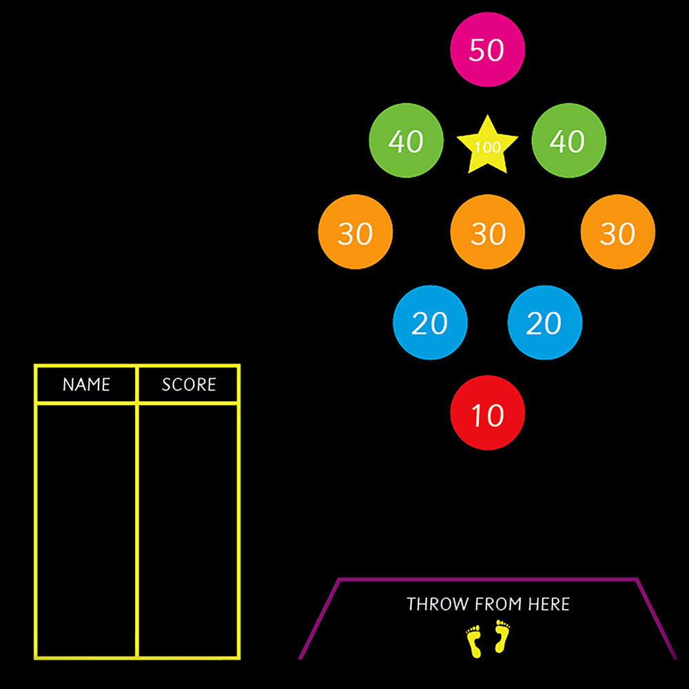 Target Throw Marking - 4.4 x 4.4 m