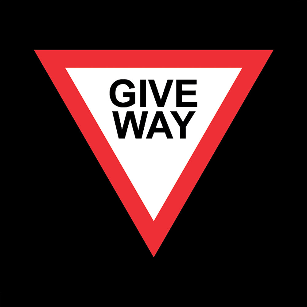 Give Way Sign Marking - 0.6 x 0.7m