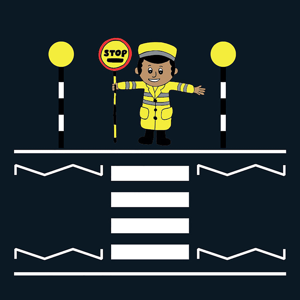 Lollipop Crossing Marking - 3 x 2.2m