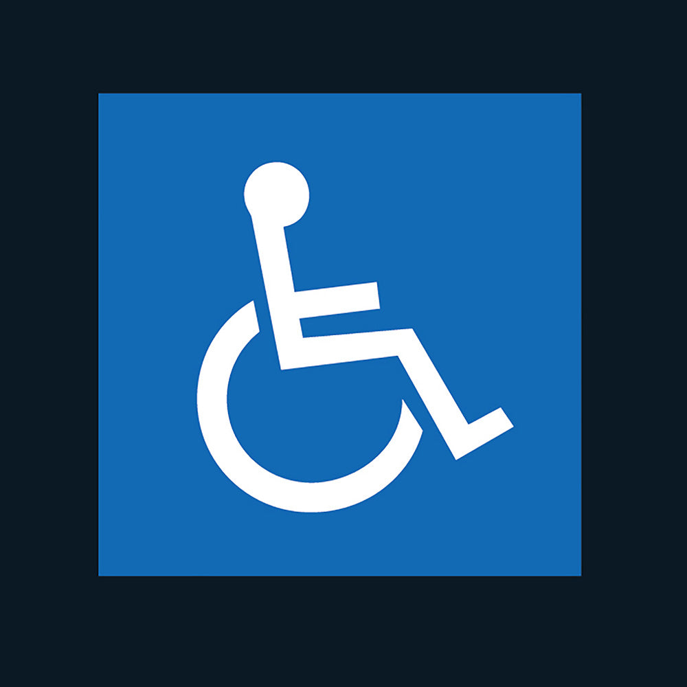 Disabled Box Marking - 0.6 x 0.6m