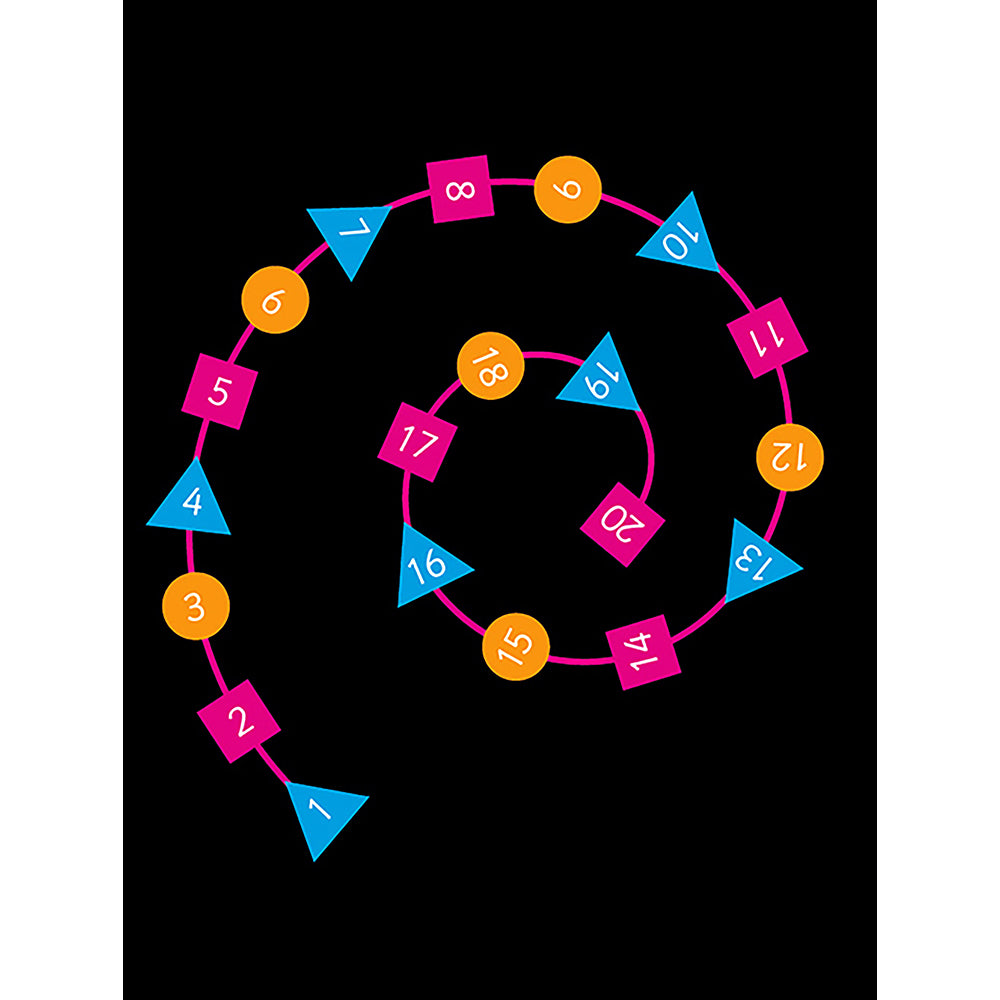 1-20 Spiral Marking - 3.5m Diameter
