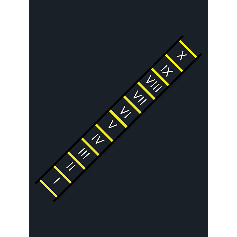 Roman Numerals Marking - 5 x 0.6m