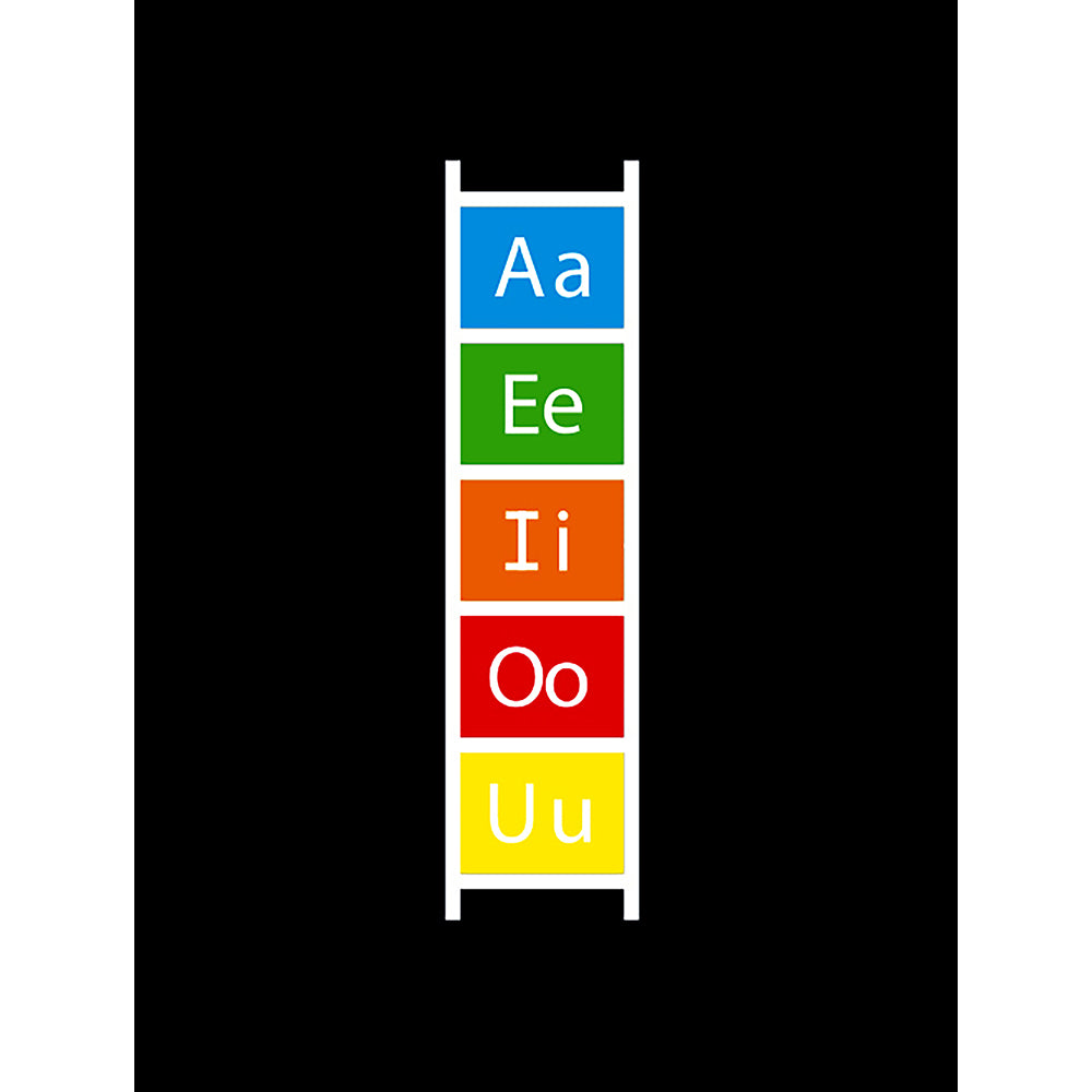Vowel Ladder Marking - 2.5 x 0.6m
