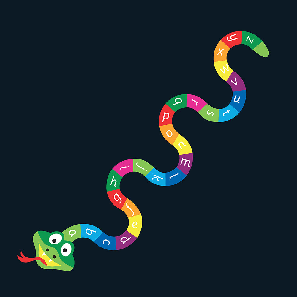 Alphabet Snake Marking - 6.5 x 1.6m