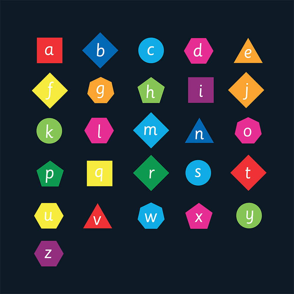 Alphabet Shapes - 300mm Per Shape