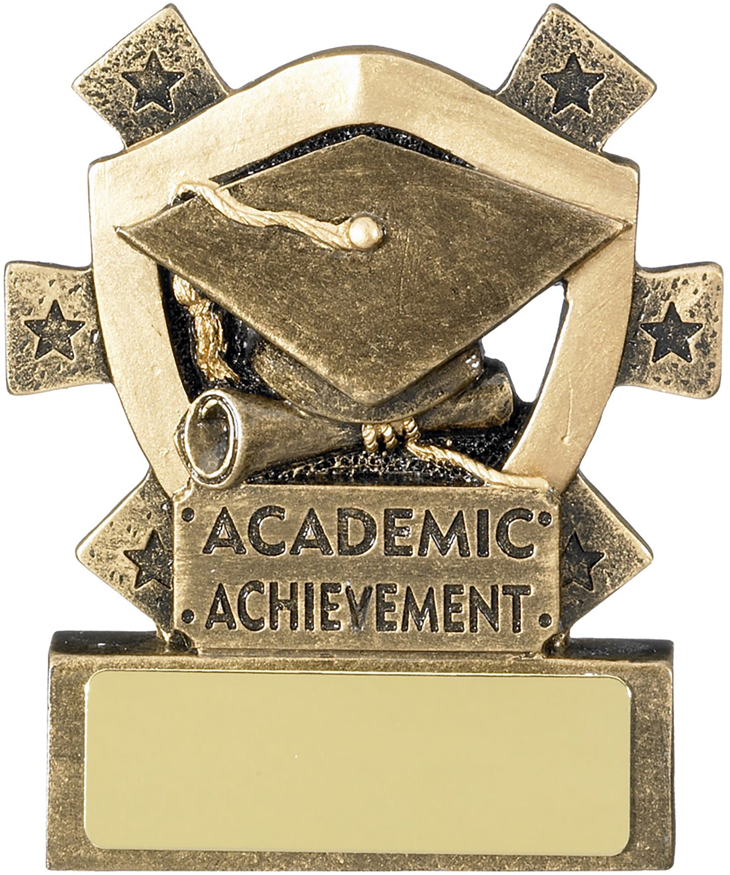 Academic Achievement Mini Shield