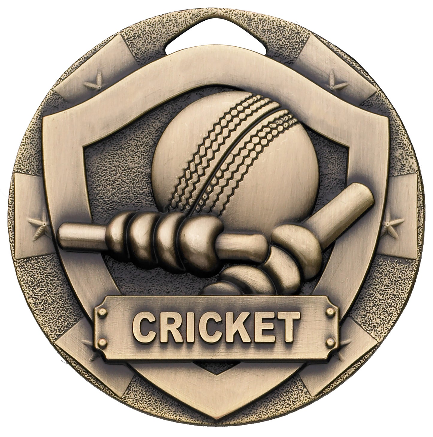Cricket Mini Shield Medal