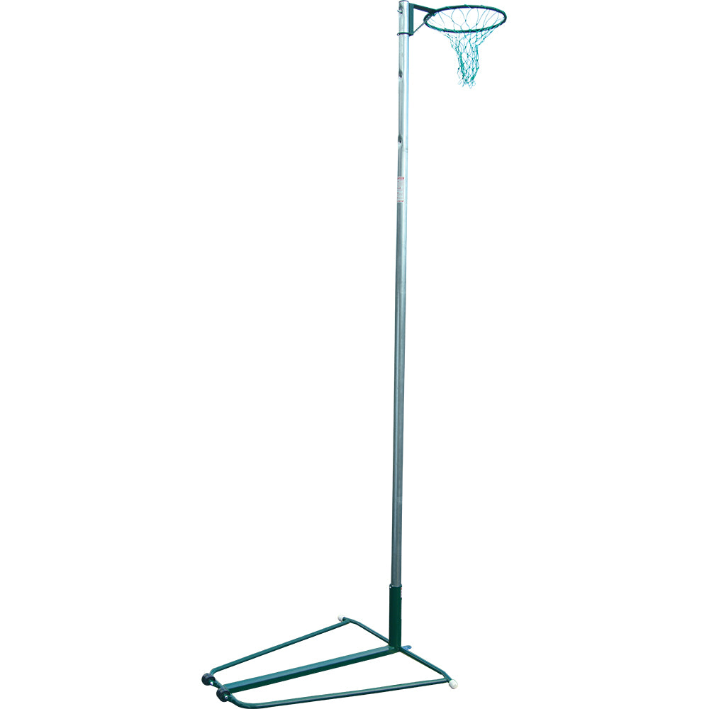Regulation Green Netball Posts Wheelaway (Per Pair)