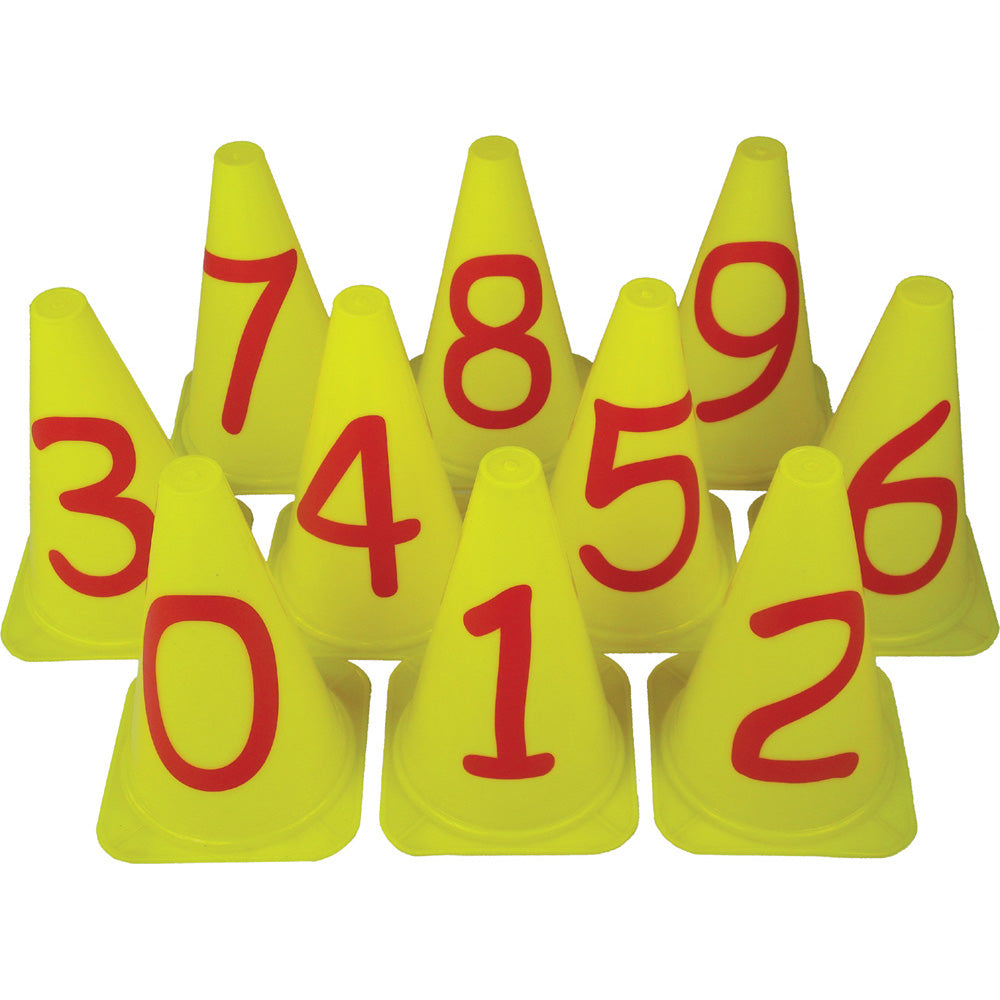 Numbered Cones Set (Set of 10)