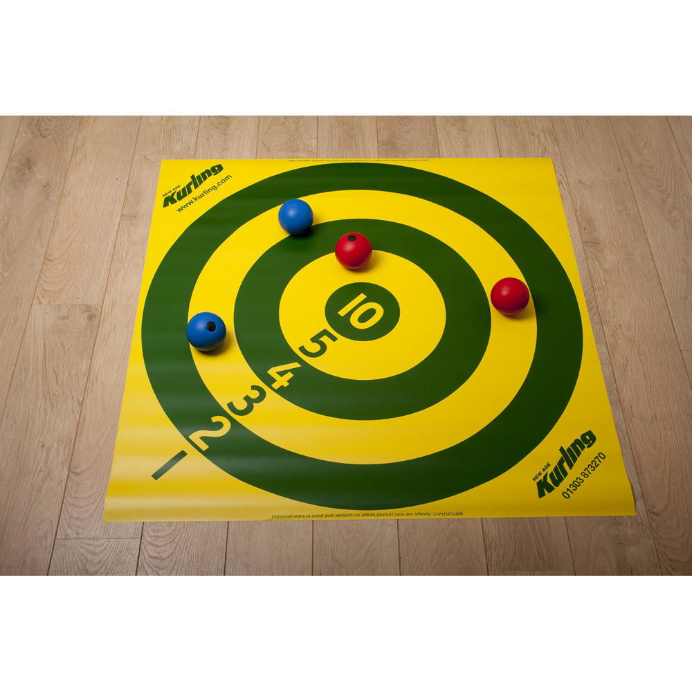 Kurling Numbered Target