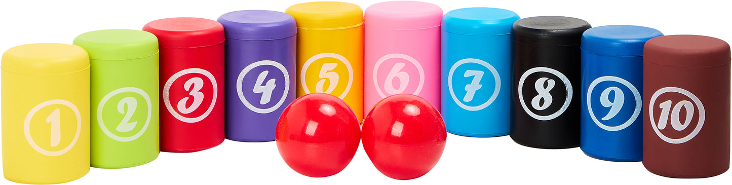 Foam Can and Ball Set (Set of 10)