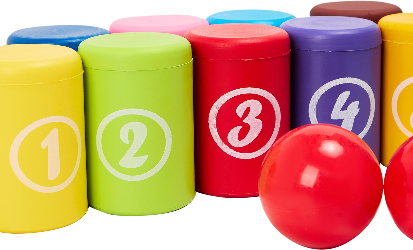 Foam Can and Ball Set (Set of 10)
