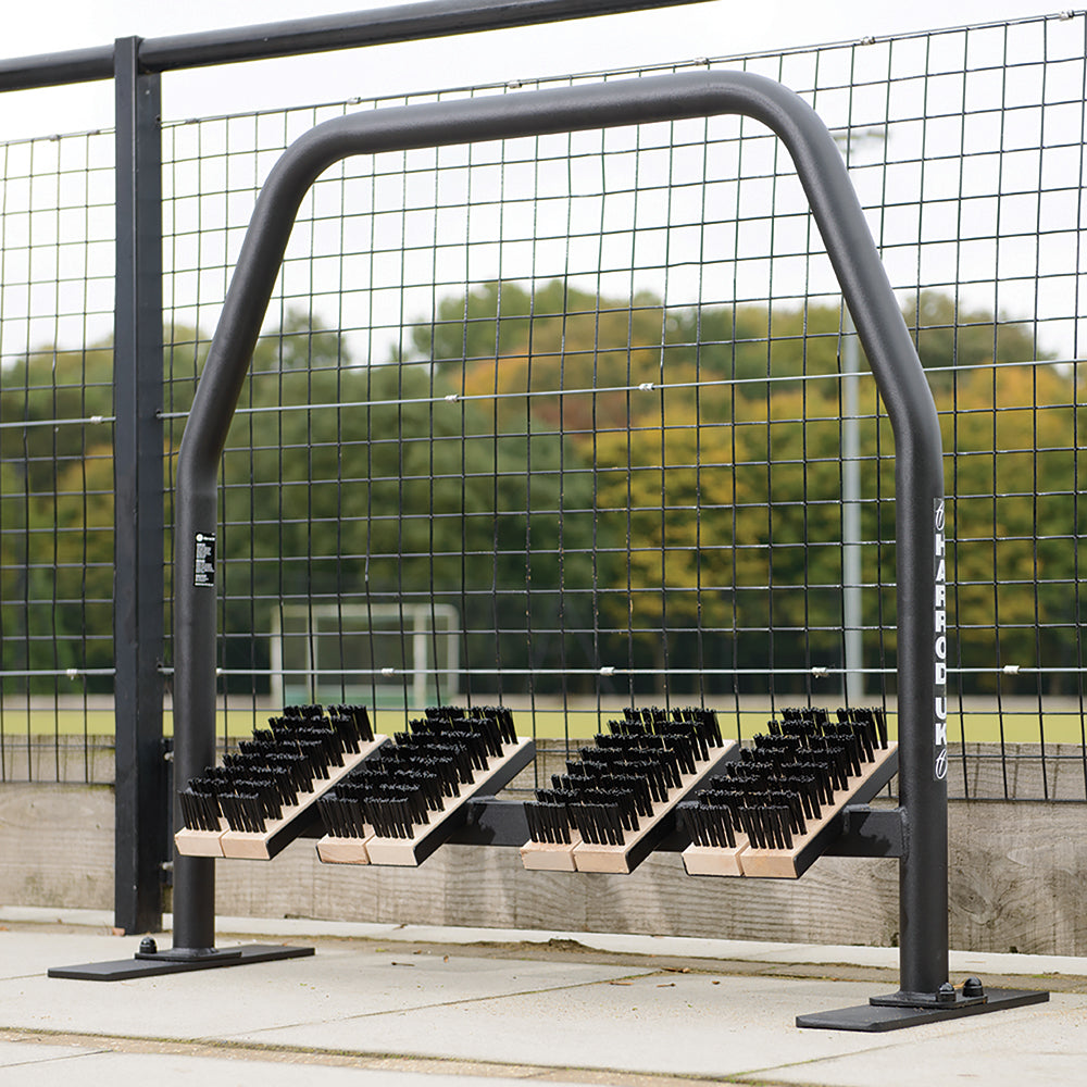 Angled Boot Wiper Freestanding