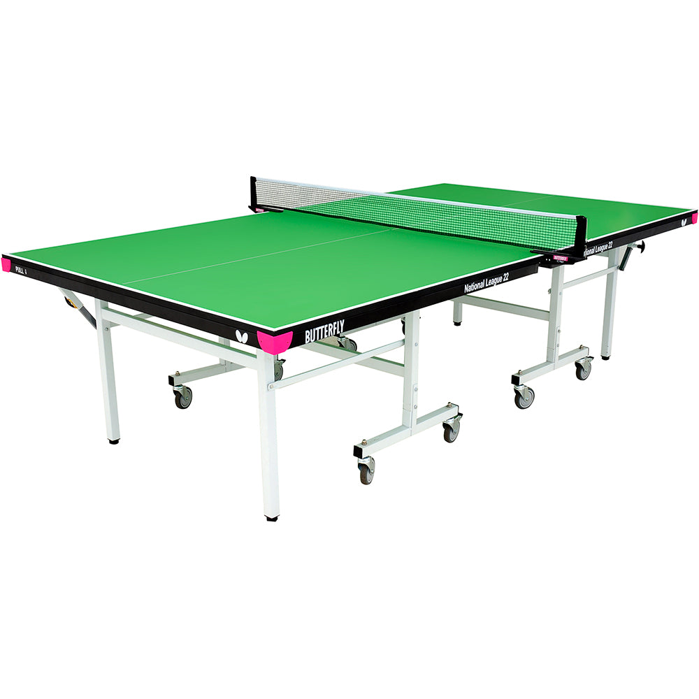 Butterfly National League Rollaway Table Tennis Table 22 Indoor