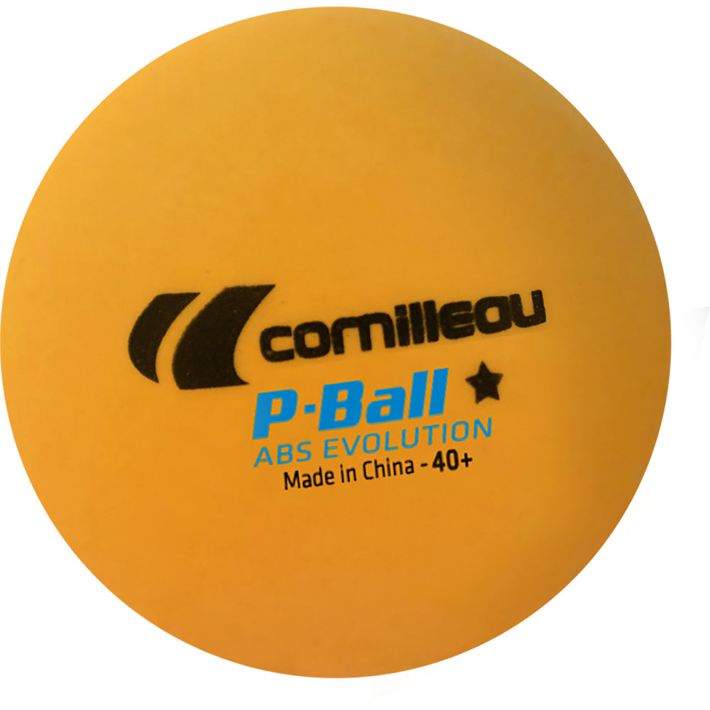 Cornilleau Plastic 1 Star Table Tennis Balls Orange