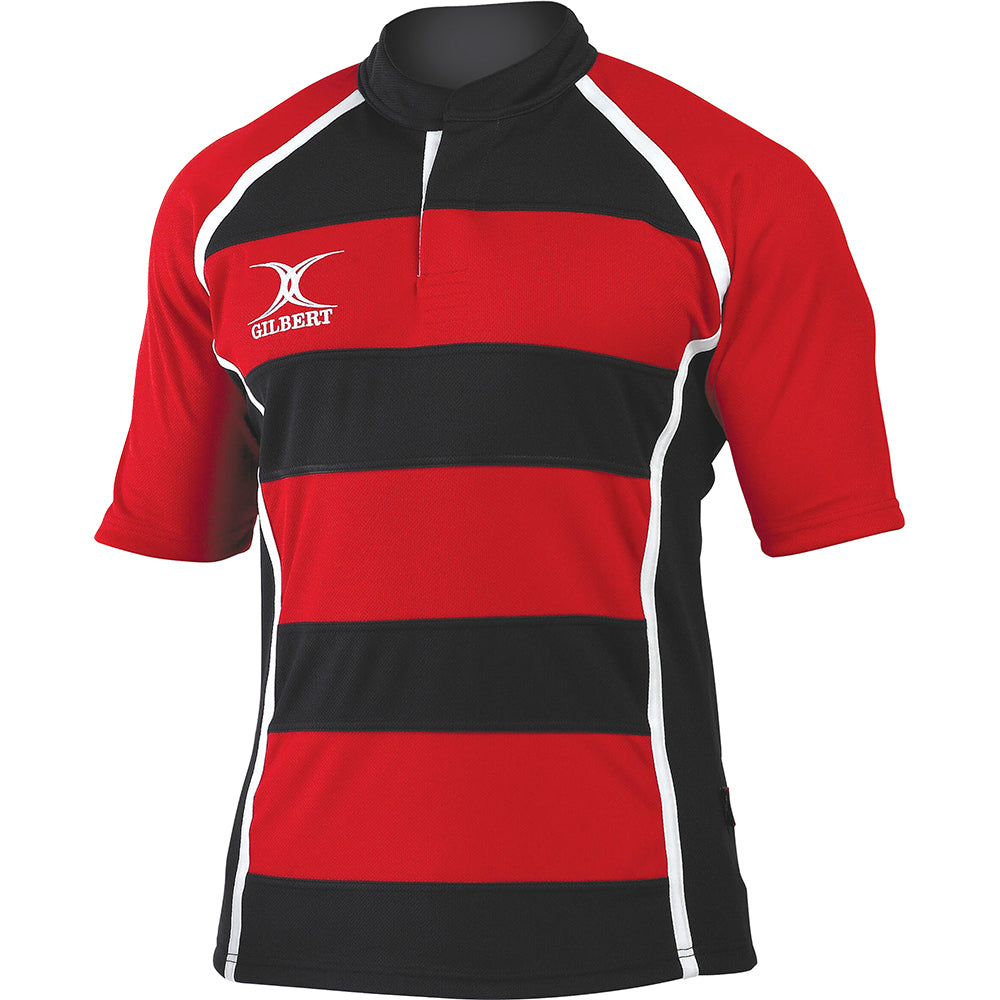 Gilbert Xact Hooped Rugby Shirt Youth