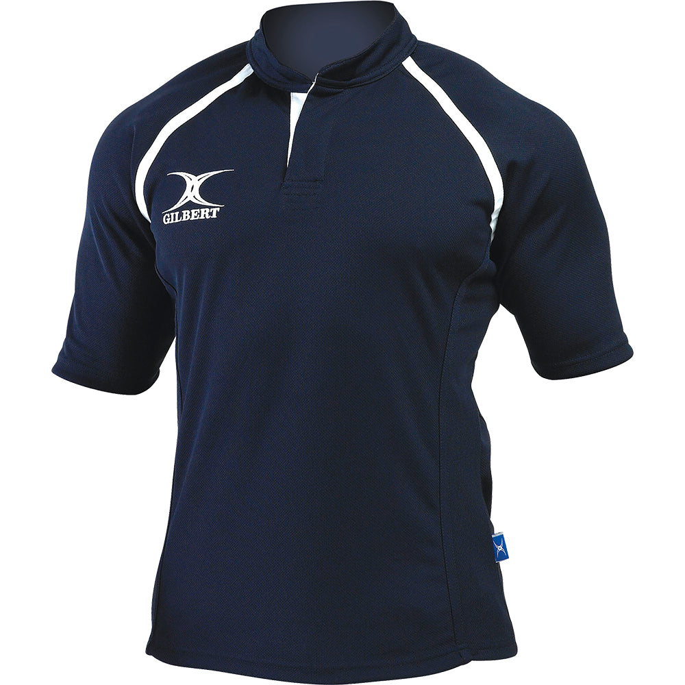 Gilbert Plain Rugby Shirt Senior