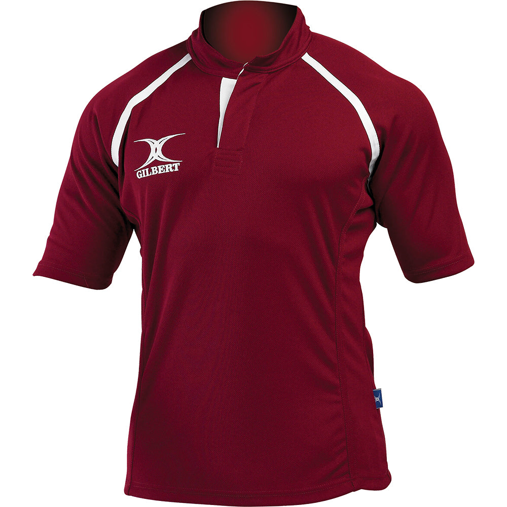 Gilbert Plain Rugby Shirt Senior