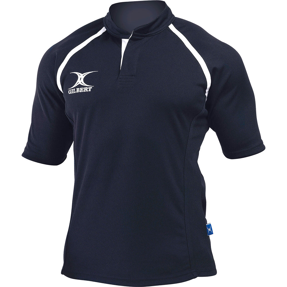 Gilbert Plain Rugby Shirt Senior