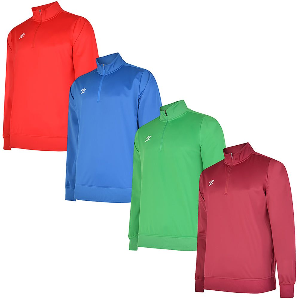 Umbro Club 1/4 Zip Poly Sweat Youth