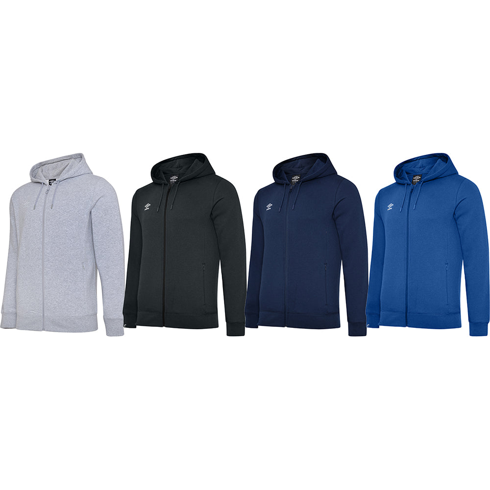 Umbro Club Leisure Zipped Hoody Youth