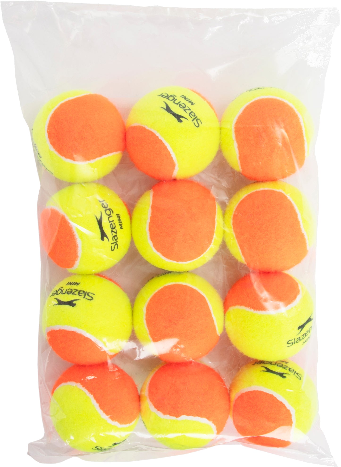 Slazenger Mini Tennis Orange Low Compression (12 Balls)