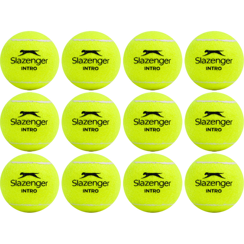 Slazenger Mini Tennis Intro Green Tennis (12 Balls)