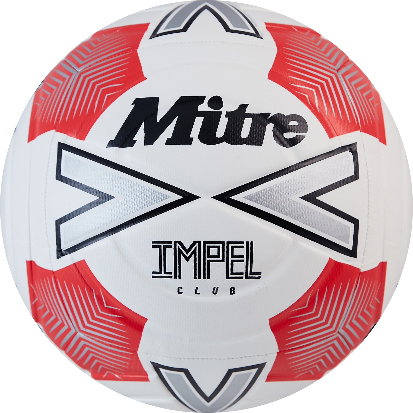 Red and white PNG – Red and white Mitre football PNG school football.