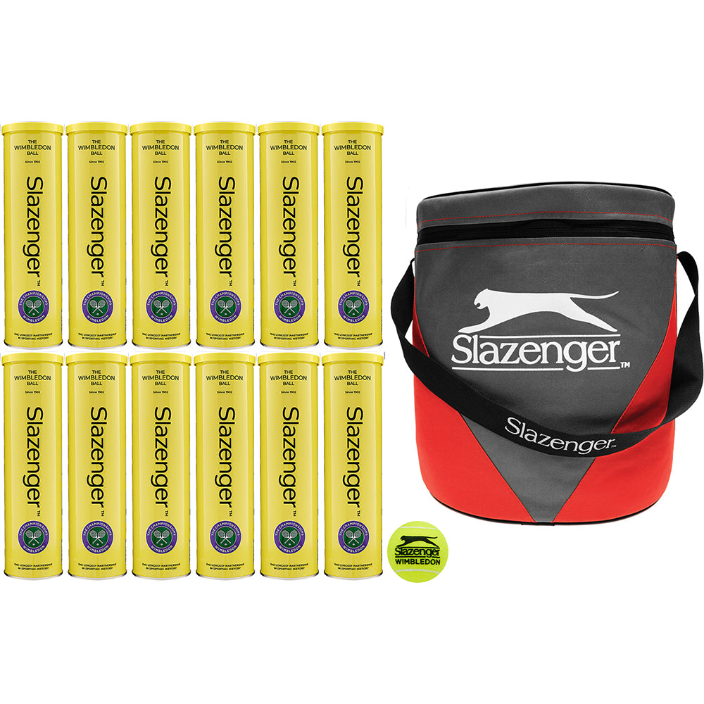 Slazenger Wimbledon Tennis Ball & Carry Bag