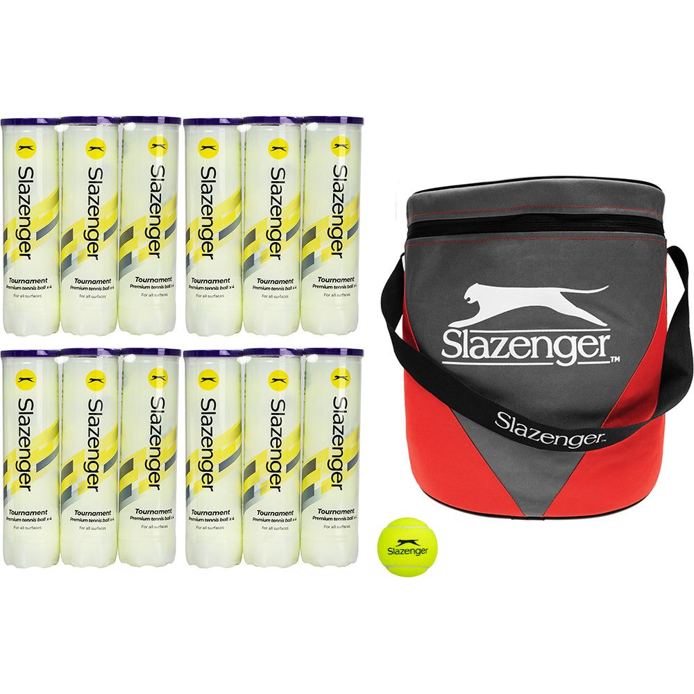 Slazenger Tournament Tennis Ball & Carry Bag