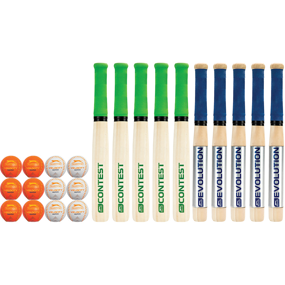 Slazenger Match Rounders Bat & Ball Pack