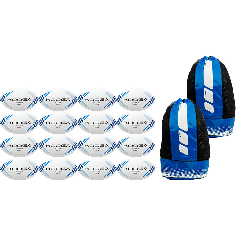 Kooga Phase 16 Rugby Ball Pack