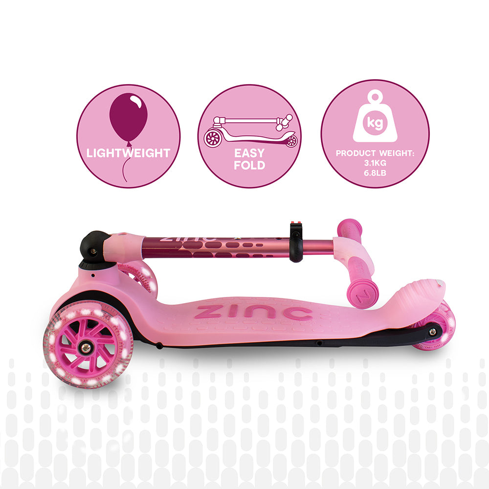 Zinc Flyte Three Wheeled Scooter