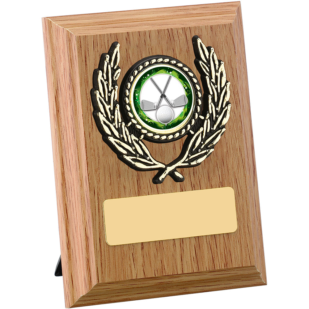Light Oak Finish Plaque